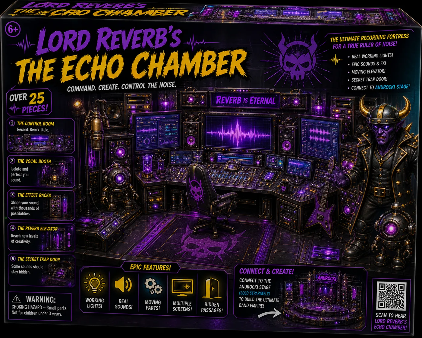 Lord Reverb Echo Chamber playset